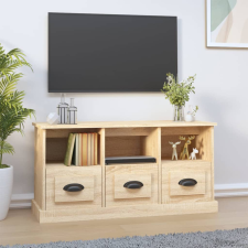 vidaXL sonoma-tölgyszínű szerelt fa TV-szekrény 100x35x50 cm bútor
