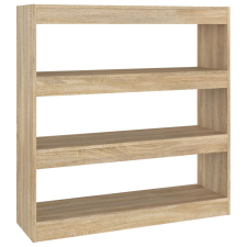 vidaXL sonoma-tölgyszínű térelválasztó könyvszekrény 100 x 30 x 103 cm (811748) bútor
