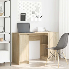 vidaXL sonomatölgy színű forgácslap íróasztal 120x42x76 cm íróasztal