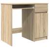 vidaXL sonomatölgy színű forgácslap íróasztal 86x49x76 cm (861825)