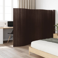 vidaXL sötétbarna bambusz térelválasztó 165 x 800 cm bútor