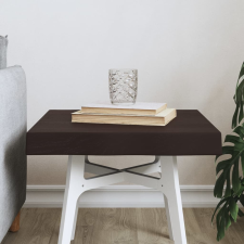 vidaXL sötétbarna kezelt tömör asztallap 40x40x(2-6) cm bútor