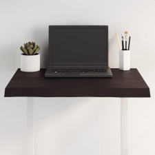 vidaXL sötétbarna kezelt tömör asztallap 60x40x(2-4) cm bútor