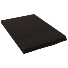vidaXL sötétbarna kezelt tömör tölgyfa fali polc 40x60x(2-4) cm (363756) bútor