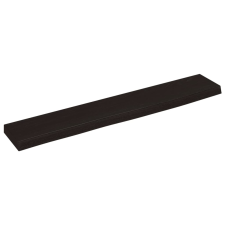 vidaXL sötétbarna kezelt tömör tölgyfa fali polc 60x10x2 cm (363758) bútor