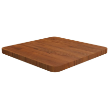 vidaXL sötétbarna kezelt tömör tölgyfa négyzet asztallap 40x40x2,5cm bútor