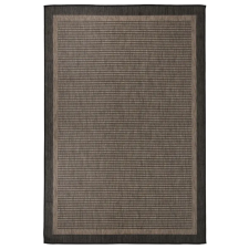 vidaXL Sötétbarna lapos szövésű kültéri szőnyeg 160 x 230 cm lakástextília