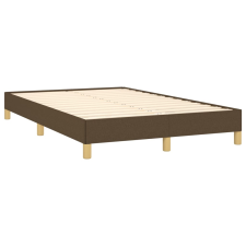 vidaXL sötétbarna szövet ágykeret 120 x 190 cm (379492) ágy és ágykellék