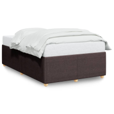 vidaXL sötétbarna szövet ágykeret 120x200 cm (3284931) ágy és ágykellék