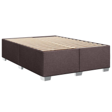 vidaXL sötétbarna szövet ágykeret 140 x 190 cm (3284474) ágy és ágykellék