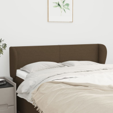 vidaXL sötétbarna szövet fejtámla 147x23x78/88 cm ágy és ágykellék