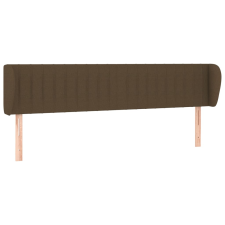 vidaXL sötétbarna szövet fejtámla 183x23x78/88 cm (3117399) ágy és ágykellék