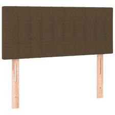 vidaXL sötétbarna szövet fejtámla 90x5x78/88 cm (346217) ágy és ágykellék