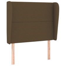 vidaXL sötétbarna szövet fejtámla szárnyakkal 103 x 23 x 118/128 cm (3117809) ágy és ágykellék