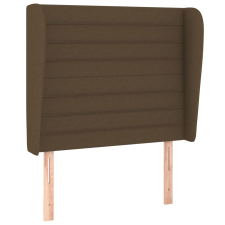 vidaXL sötétbarna szövet fejtámla szárnyakkal 103 x 23 x 118/128 cm (3118089) ágy és ágykellék
