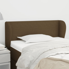vidaXL sötétbarna szövet fejtámla szárnyakkal 83x23x78/88 cm ágy és ágykellék