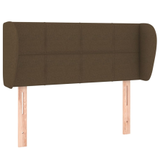 vidaXL sötétbarna szövet fejtámla szárnyakkal 83x23x78/88 cm (3117121) ágy és ágykellék