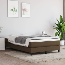 vidaXL Sötétbarna szövet zsebrugós ágymatrac 120x200x20 cm ágy és ágykellék