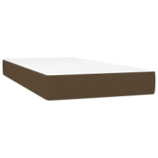 vidaXL sötétbarna szövet zsebrugós ágymatrac 80 x 200 x 20 cm (347677) ágy és ágykellék