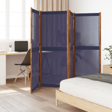 vidaXL sötétkék 4 paneles térelválasztó 280 x 180 cm bútor