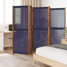 vidaXL sötétkék 5 paneles térelválasztó 350 x 180 cm bútor