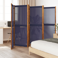 vidaXL sötétkék 6 paneles térelválasztó 420 x 180 cm bútor