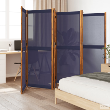 vidaXL Sötétkék 6 paneles térelválasztó 420 x 180 cm bútor