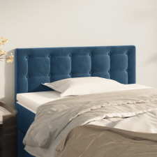 vidaXL sötétkék bársony fejtámla 100x5x78/88 cm ágy és ágykellék