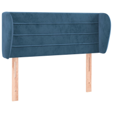vidaXL sötétkék bársony fejtámla 103x23x78/88 cm ágy és ágykellék