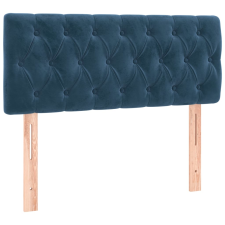 vidaXL sötétkék bársony fejtámla 90x7x78/88 cm (346324) ágy és ágykellék