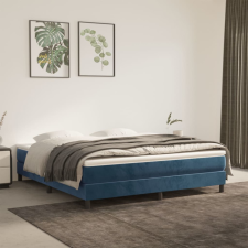 vidaXL sötétkék bársony zsebrugós ágymatrac 180x200x20 cm ágy és ágykellék