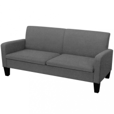 vidaXL sötétszürke 3-személyes kanapé 180 x 65 x 76 cm bútor