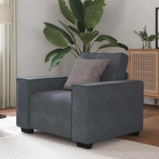 vidaXL sötétszürke bársony kanapéfotel 59 cm bútor