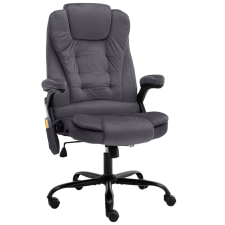 vidaXL sötétszürke bársony masszázs irodaszék forgószék