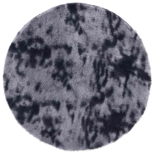 vidaXL sötétszürke hosszú szálú NAVARRA bozontos szőnyeg 100x100 cm (4102896) lakástextília