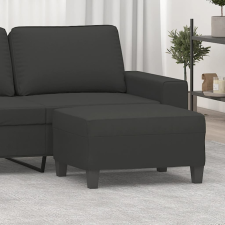 vidaXL sötétszürke mikroszálas szövet lábzsámoly 70 x 55 x 41 cm bútor