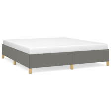 vidaXL sötétszürke szövet ágykeret 180 x 200 cm (347182) ágy és ágykellék