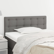 vidaXL Sötétszürke szövet fejtámla 100x5x78/88 cm ágy és ágykellék