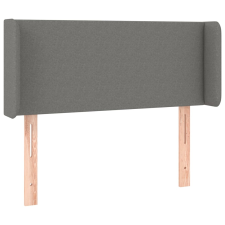 vidaXL sötétszürke szövet fejtámla szárnyakkal 103x16x78/88 cm (3118479) ágy és ágykellék