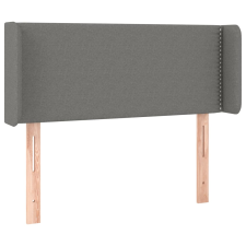 vidaXL sötétszürke szövet fejtámla szárnyakkal 103x16x78/88 cm (3118619) ágy és ágykellék