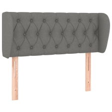 vidaXL sötétszürke szövet fejtámla szárnyakkal 103x23x78/88 cm (3117471) ágy és ágykellék
