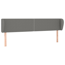 vidaXL sötétszürke szövet fejtámla szárnyakkal 203x23x78/88 cm (3117027) ágy és ágykellék