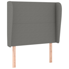 vidaXL sötétszürke szövet fejtámla szárnyakkal 83 x 23 x 118/128 cm (3117651) ágy és ágykellék