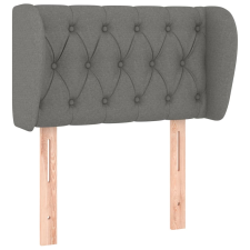 vidaXL sötétszürke szövet fejtámla szárnyakkal 83x23x78/88 cm (3117455) ágy és ágykellék