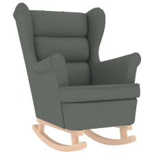 vidaXL sötétszürke szövet hintaszék 74 x 90 x 102 cm (4016920) bútor