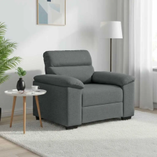 vidaXL sötétszürke szövet kanapéfotel 100x81x84 cm bútor