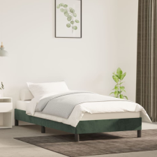 vidaXL sötétzöld bársony ágykeret 90x200 cm ágy és ágykellék
