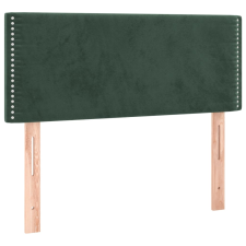 vidaXL sötétzöld bársony fejtámla 90x5x78/88 cm (345901) ágy és ágykellék