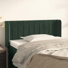 vidaXL sötétzöld bársony fejtámla 93x16x78/88 cm ágy és ágykellék