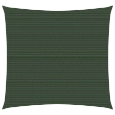 vidaXL sötétzöld HDPE napvitorla 160 g/m² 6 x 6 m kerti bútor